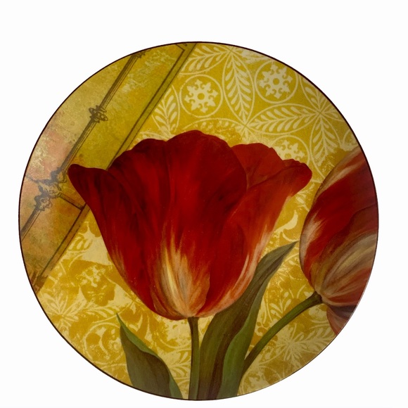 NEW Certified International Pamela Gladding Set of 4 Floral LuncheonSalad Plates - Picture 2 of 8